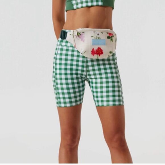 Tuckernuck Pants - Tuckernuck TNuck Sport Trellis 6 Inch Compression Bike Short Medium gingham